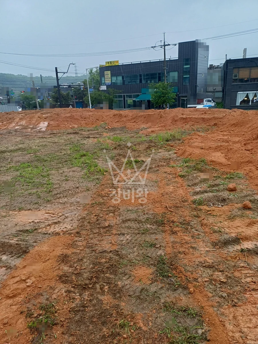 제주 포크레인 조경 작업 현장