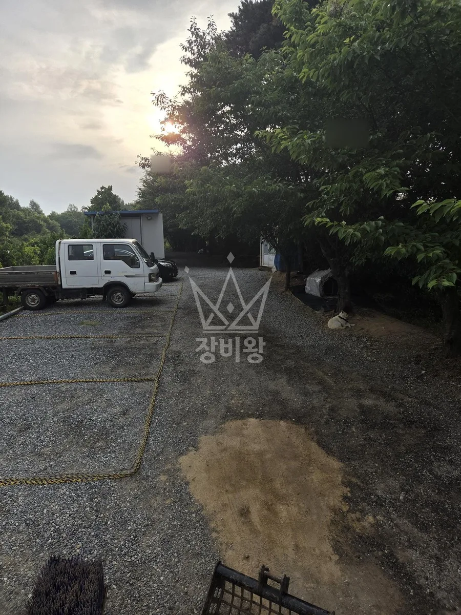 충남 논산시 포크레인 터파기 작업 현장