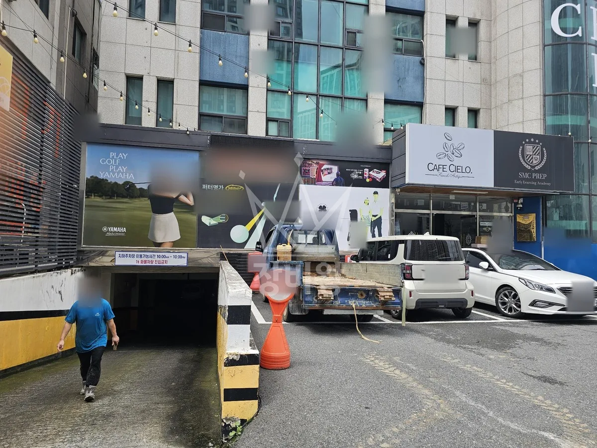 대전 서구 포크레인 터파기 작업 현장