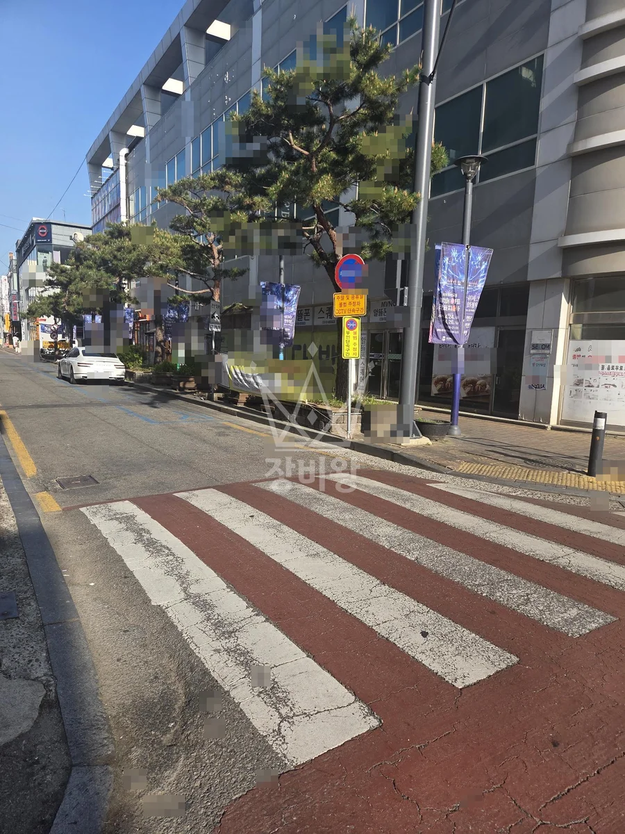 충북 보은군 포크레인 조경 작업 현장