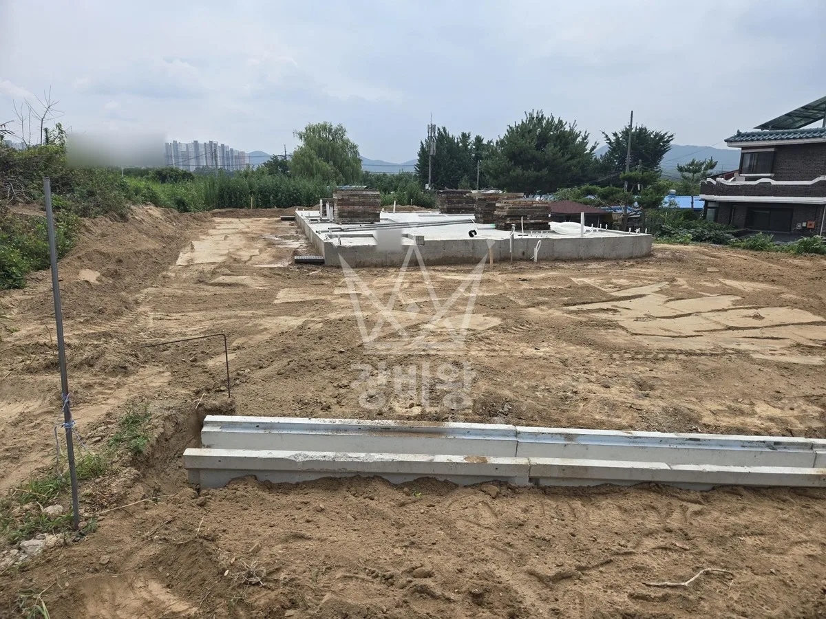 경기 안산시상록구 양상동 포크레인 정화조 작업 현장