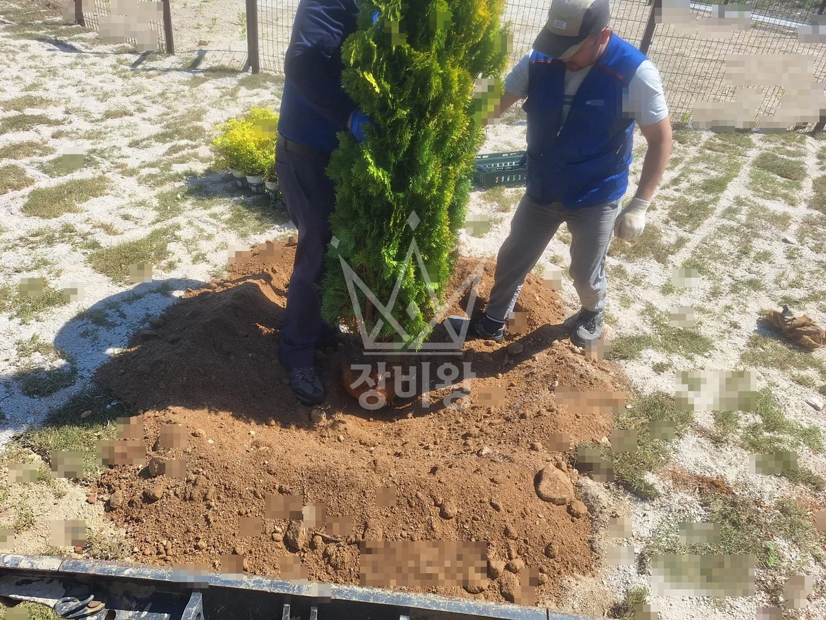 제주 제주시 용담일동 포크레인 터파기 작업 현장